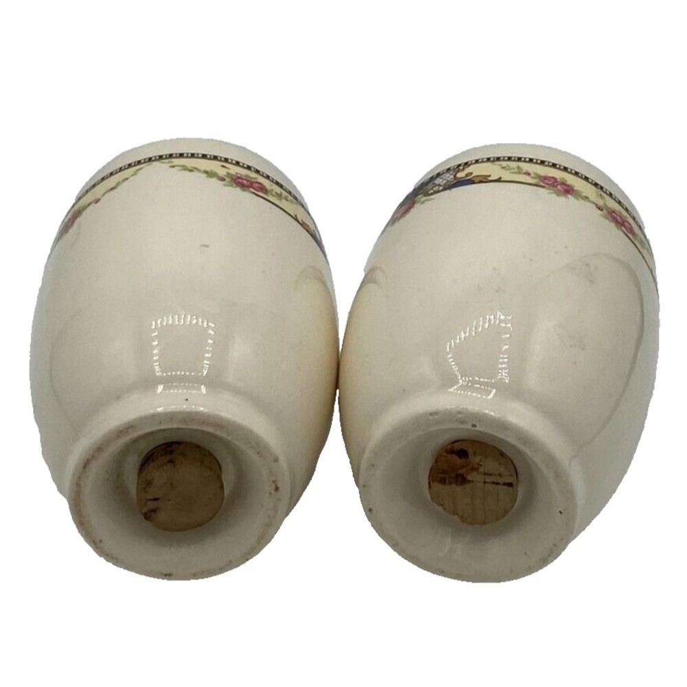 Vintage Ballerina Camwood Floral Pattern Salt & Pepper - Picture 3 of 3